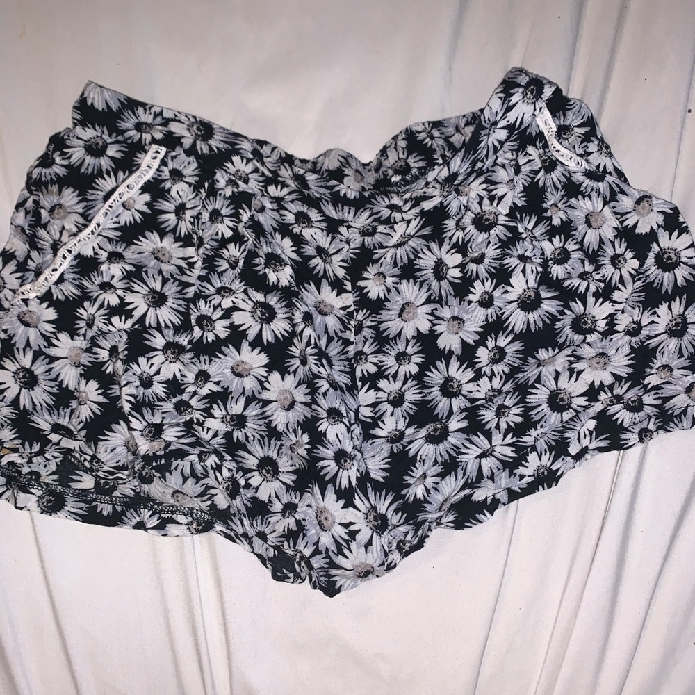 floral summer shorts